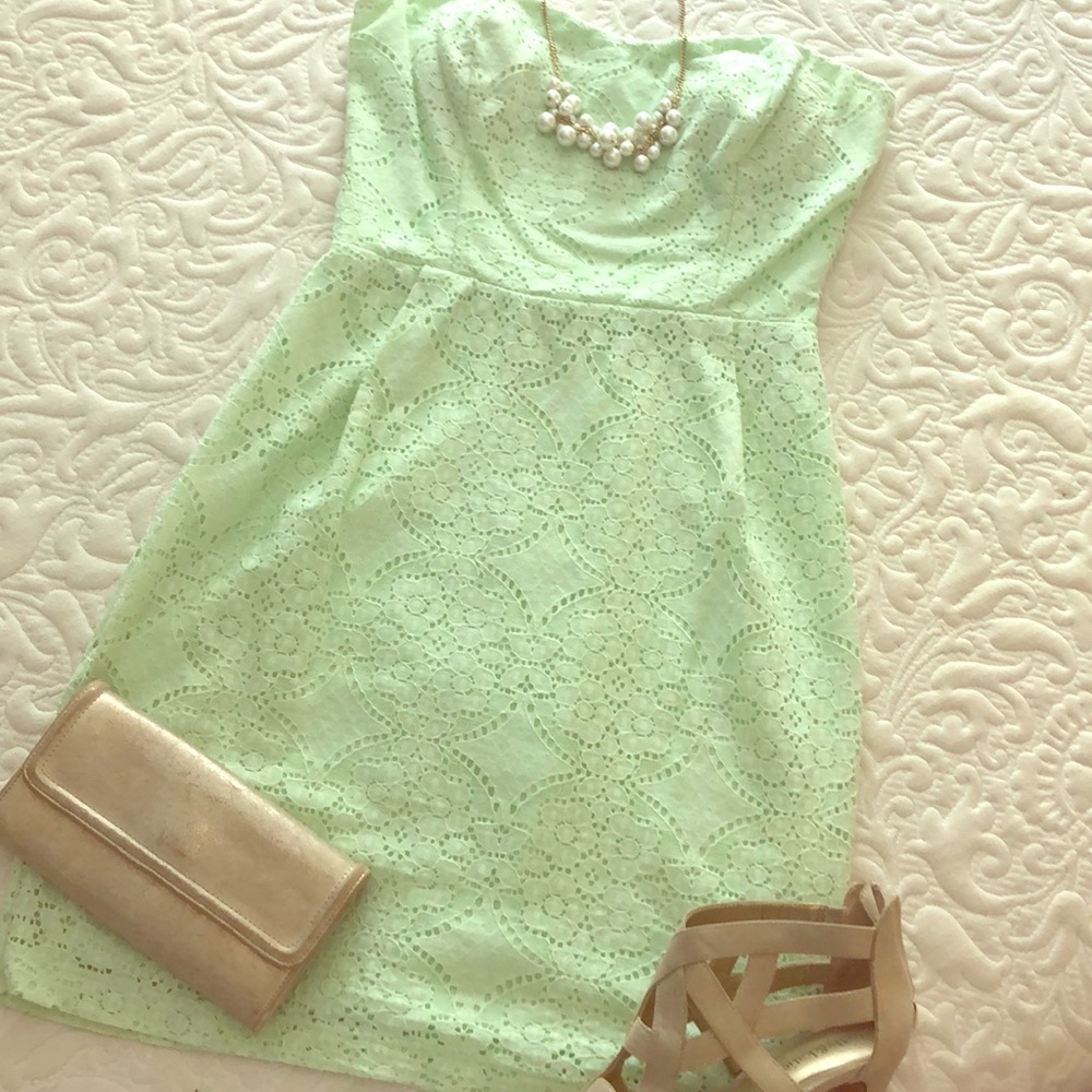 Mystic Pistachio Green Dress